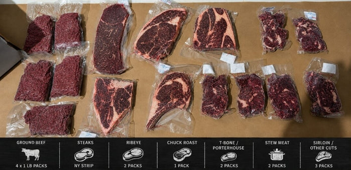 The Premium 20lb Family Beef Bundle