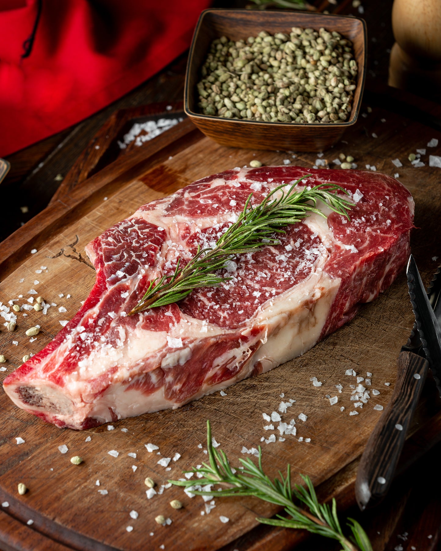 Prime Ribeye Steaks - Exceptional Marbling