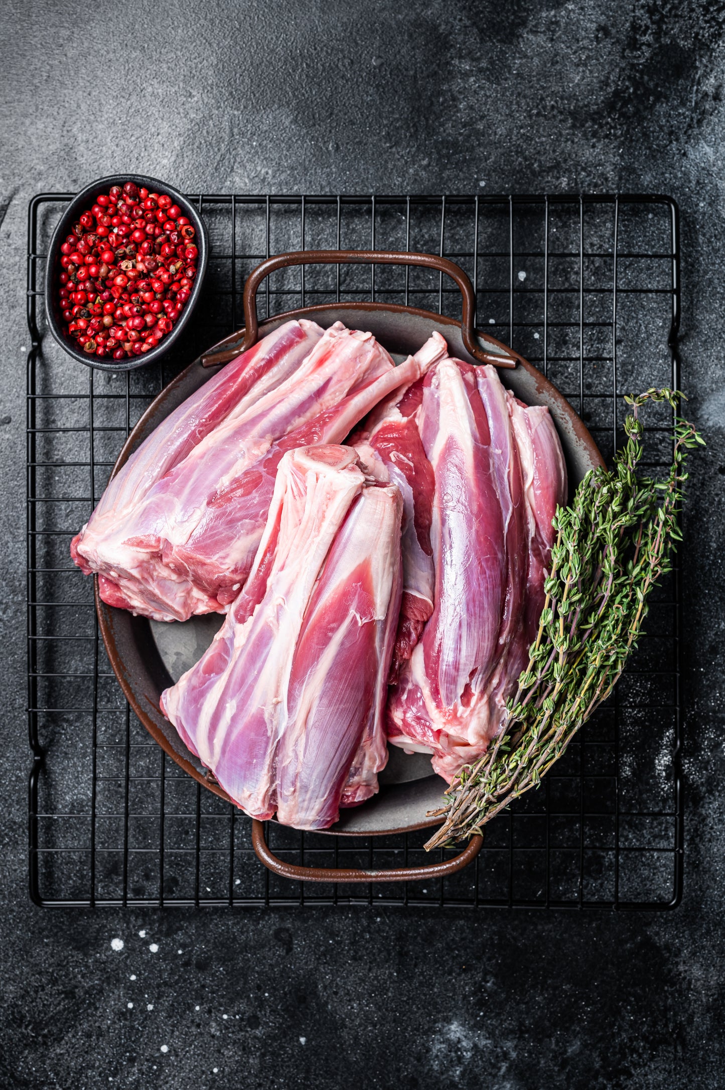 Grass-fed Whole lamb Shanks