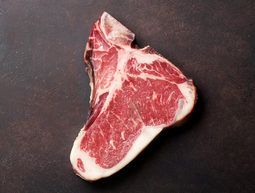 Prime Porterhouse Steak - Exceptional Marbling
