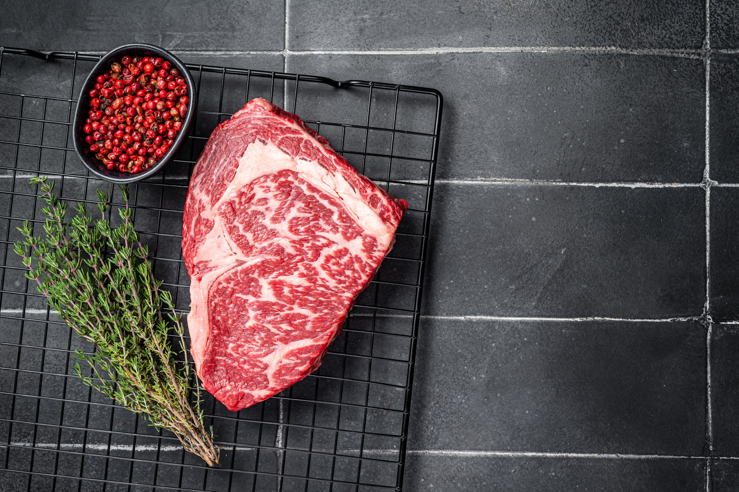 Prime Ribeye Steaks - Exceptional Marbling